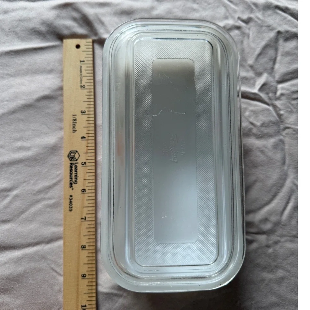Vintage Fire-King Peach Blossom Milk Glass Refrigerator Dish with Clear Lid!
